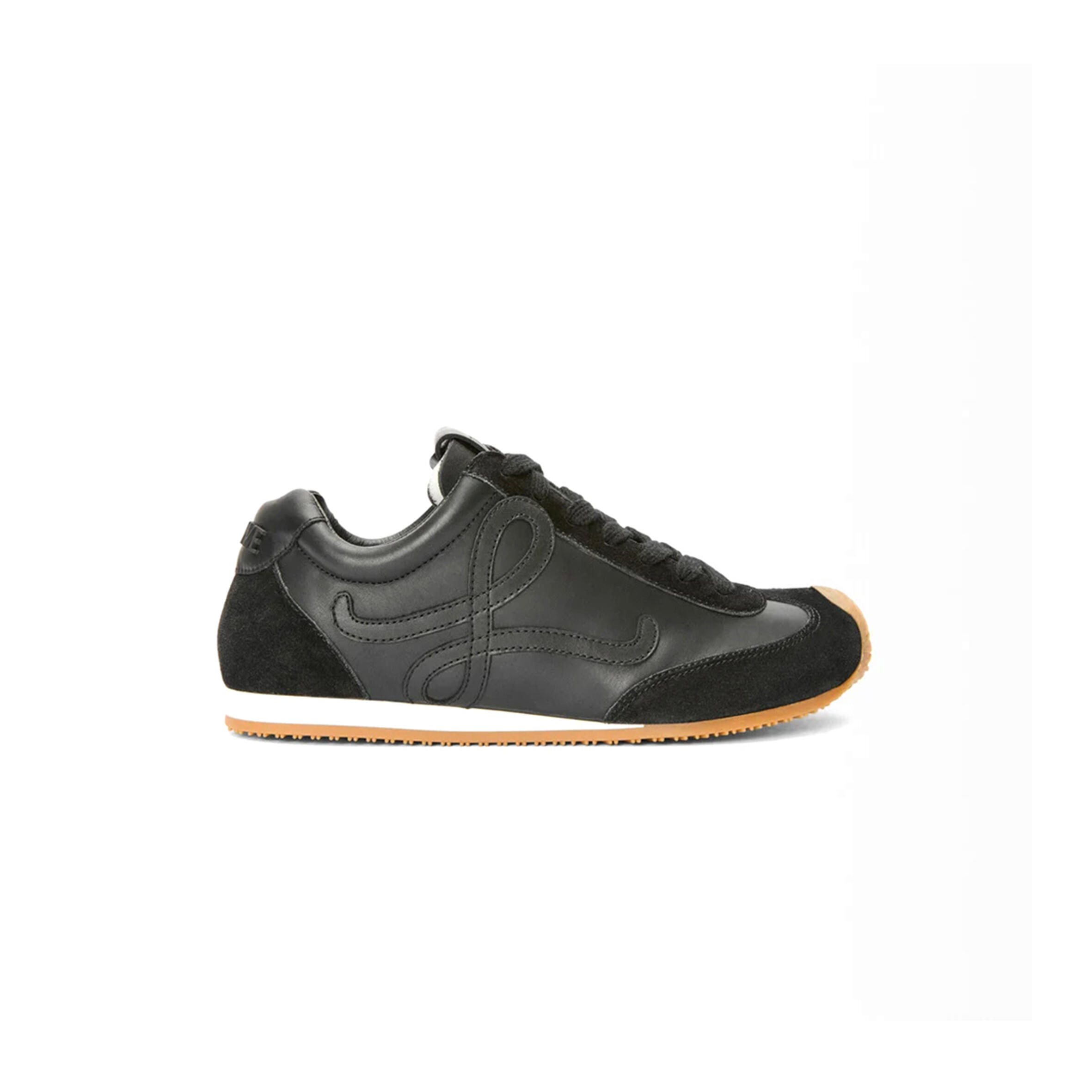 LOEWE BALLET RUNNER 2.0 IN NYLON AND CALFSKIN LLBR282X03 3 LOEWE BALLET RUNNER 2.0 IN NYLON AND CALFSKIN LLBR282X03 3